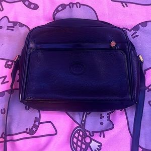 Black Gucci Messenger Bag